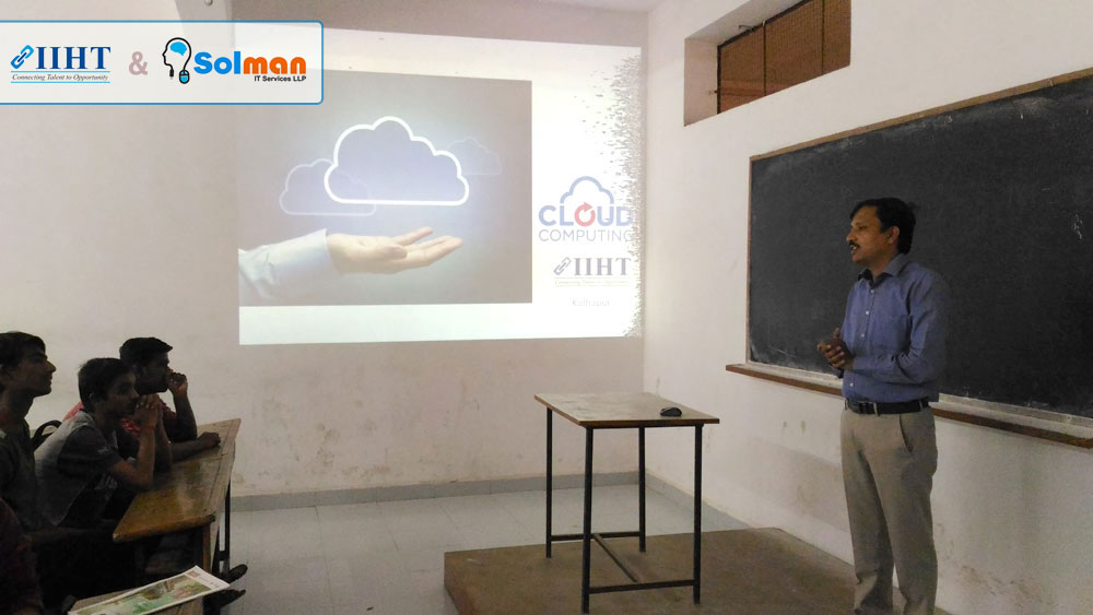 Dr.Bapuji Salunkhe Institute of Engineering & Technology - Seminar on Cloud Computing – 6 Aug 2016